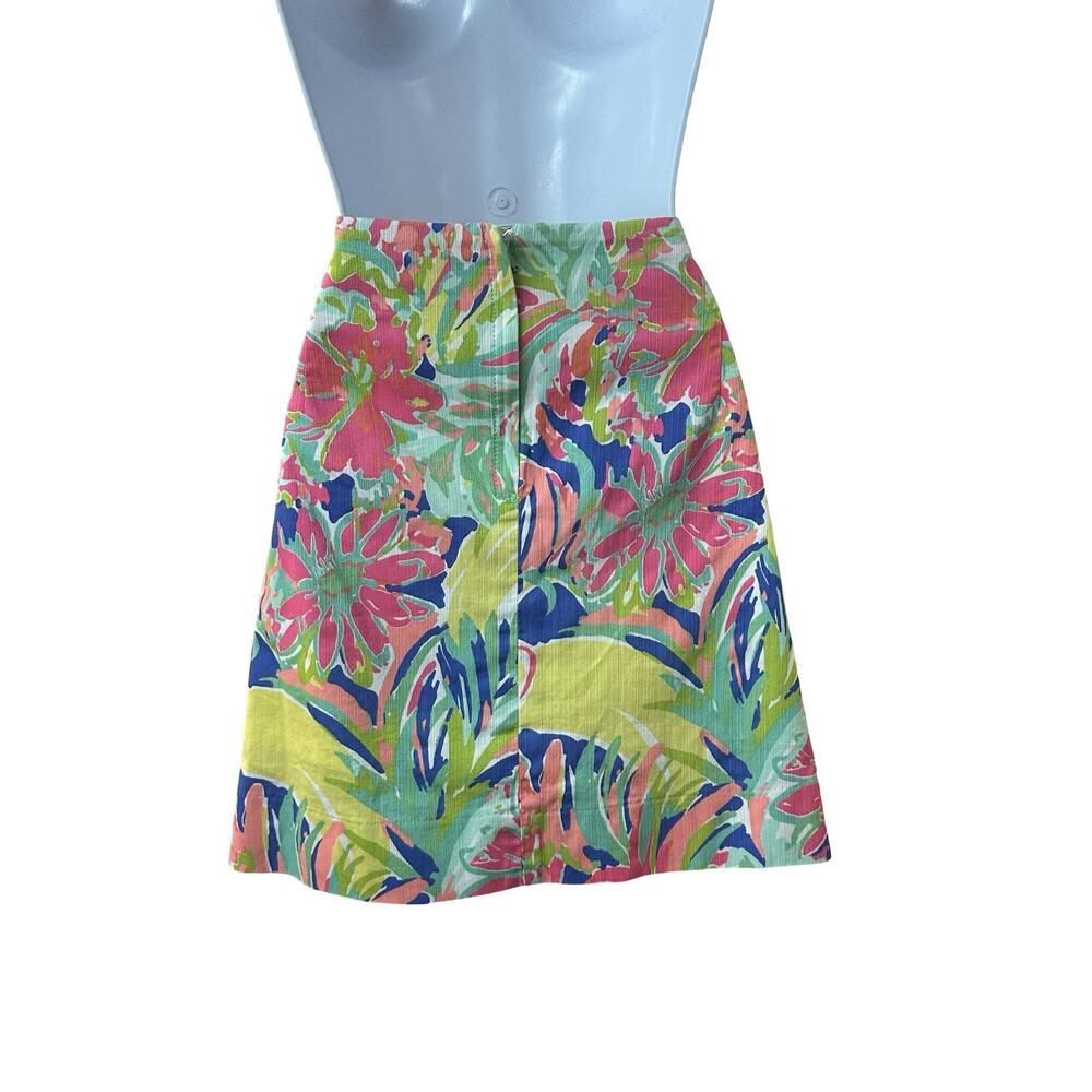 Lilly Pulitzer Womens Rhea Mini Skirt Skort in Casa Banana Tropical Size 12 - Picture 2 of 8